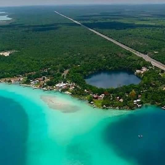 Hotel Brisas Bacalar Buitenkant foto